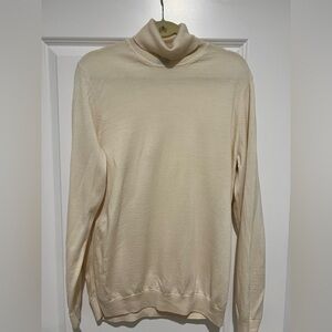 Hugo Boss Men's Beige Turtleneck Sweater
